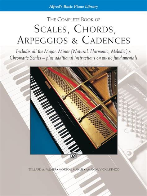 book of scales piano